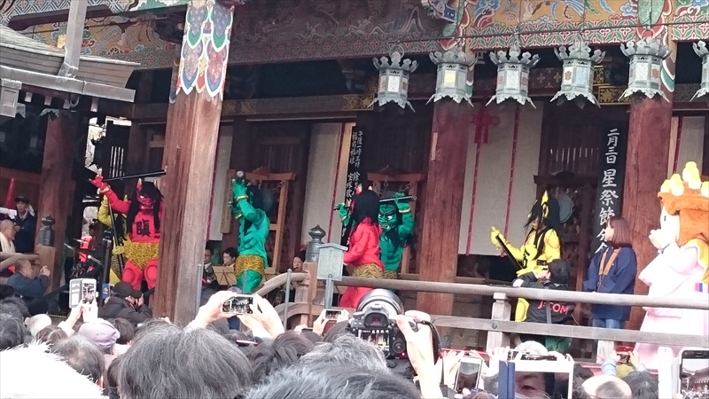 中山寺の鬼たち