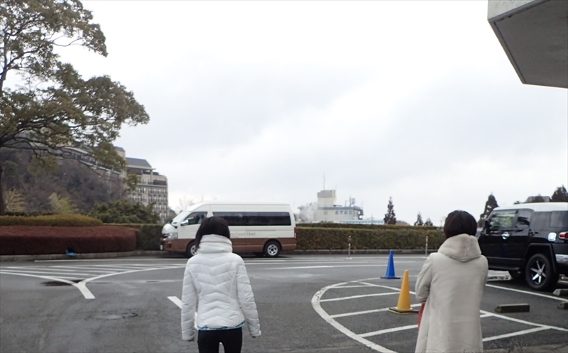 Arima Grand Hotel parking lot