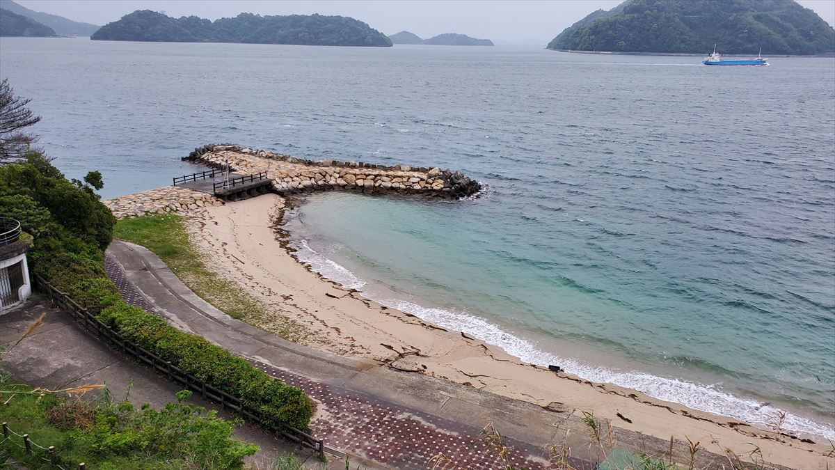 砂地に何かいそうな気がする