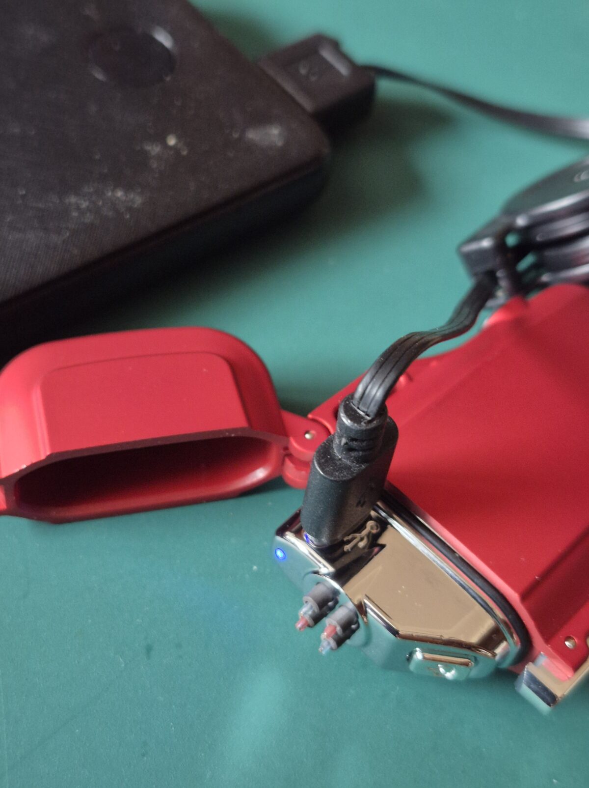 モバイルバッテリーからの充電