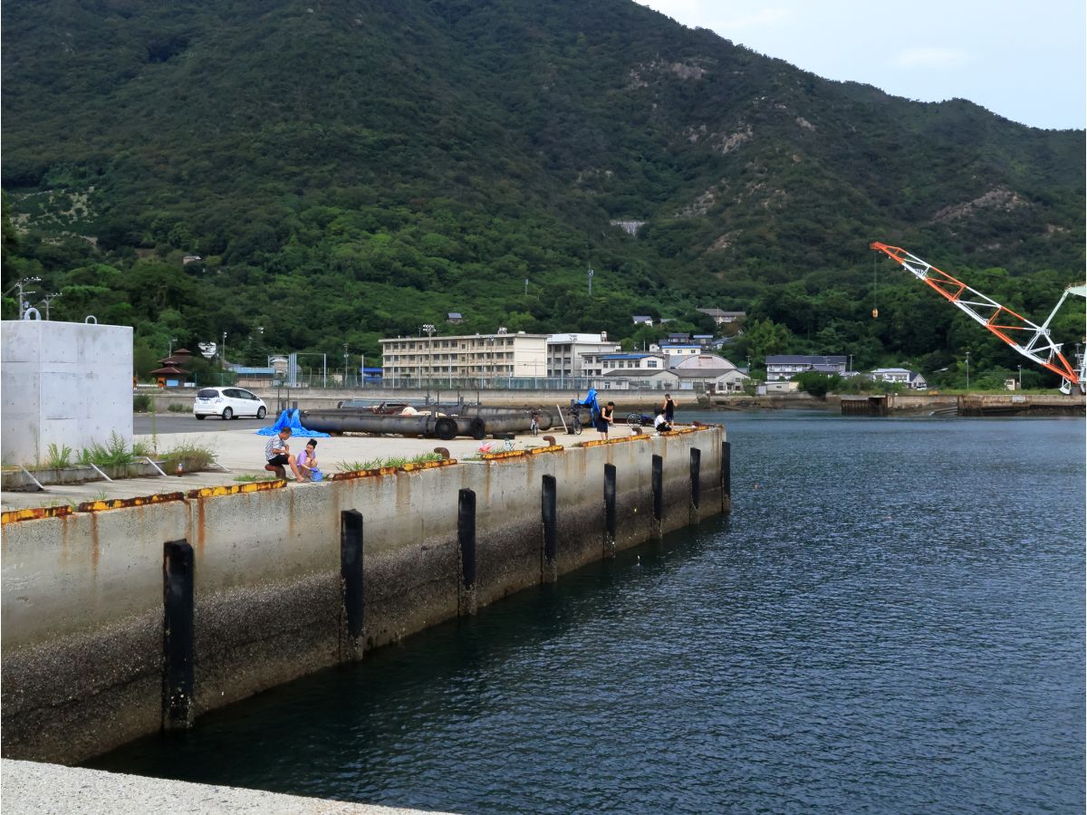 外国人は良く釣りをしている