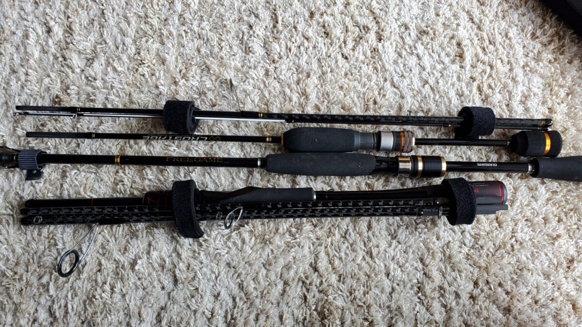 私が持っているパックロッド