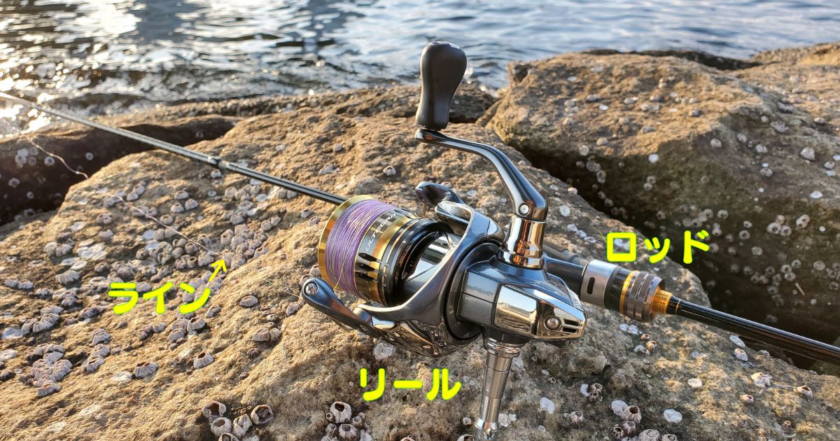 ロッドとリール