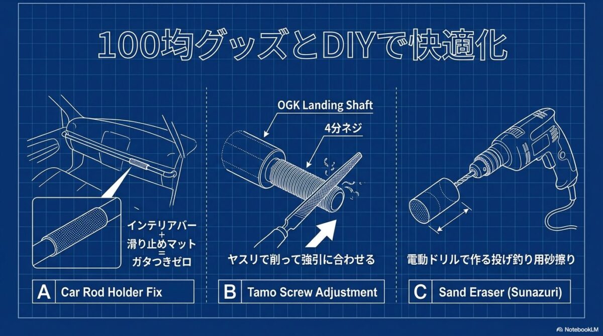 100均グッズとDIYで快適化