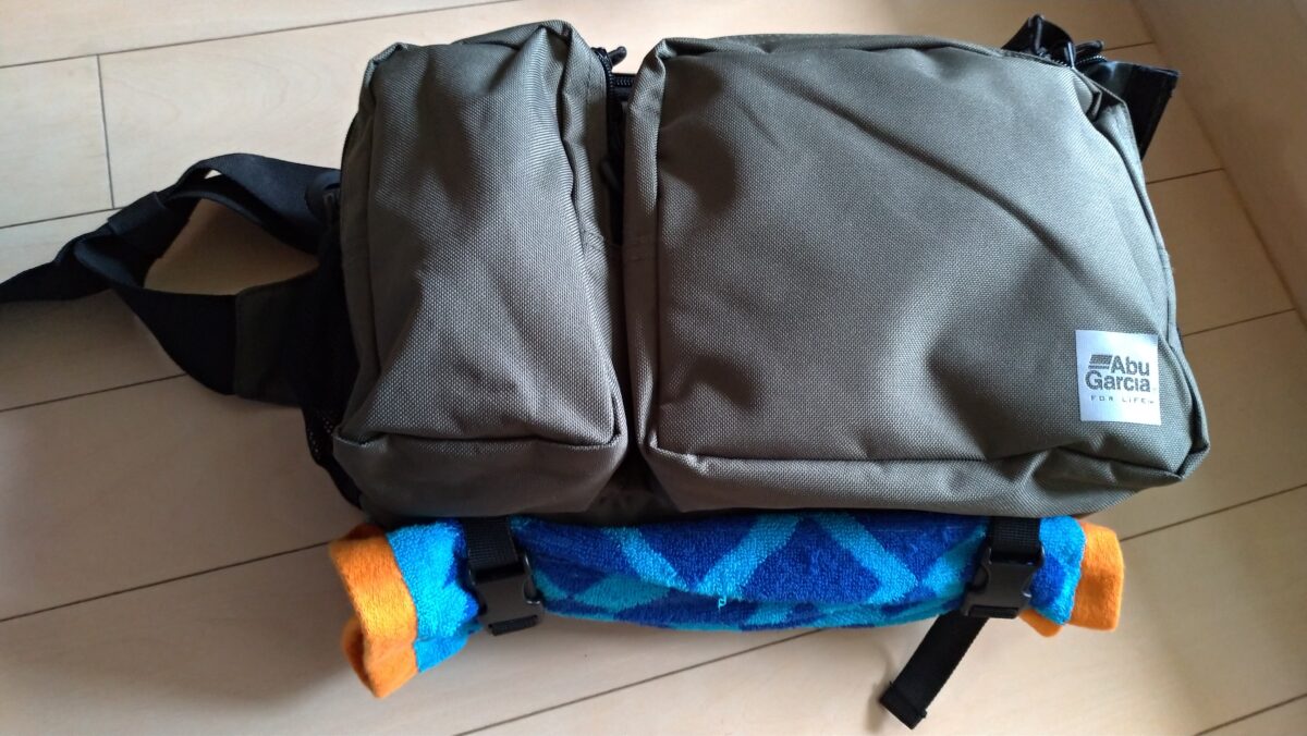 ヒップバッグラージ3　ロッドフォルダーになる